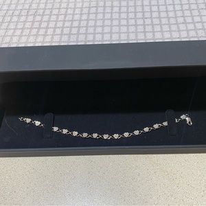 Kays Heart Diamond Bracelet 1/10 ct